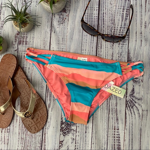 Sundazed Other - Sherbet Sunset Rainbow Bikini Swim Bottom